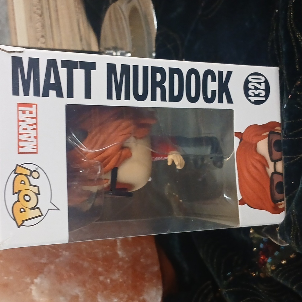 FIRM$$ Funko Marvel Daredevil Matt Murdock Figure with Red Hair FIRM $ - Picture 2 of 6